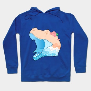 Beach T-rex Hoodie